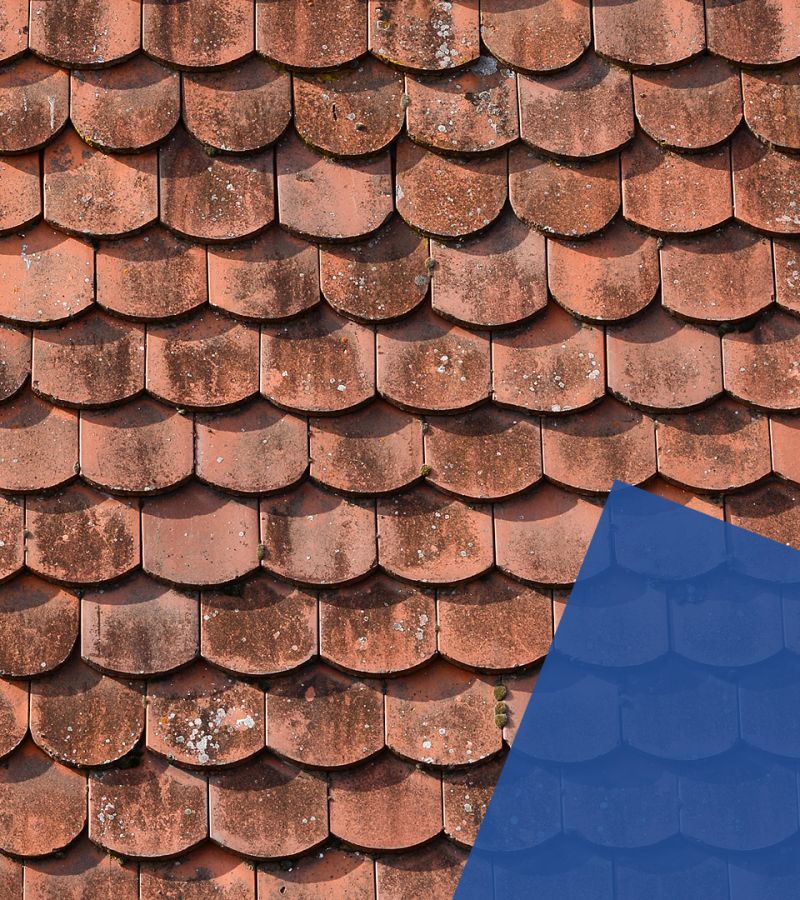 Steildach, Biberschwanzdach, Ziegeldach